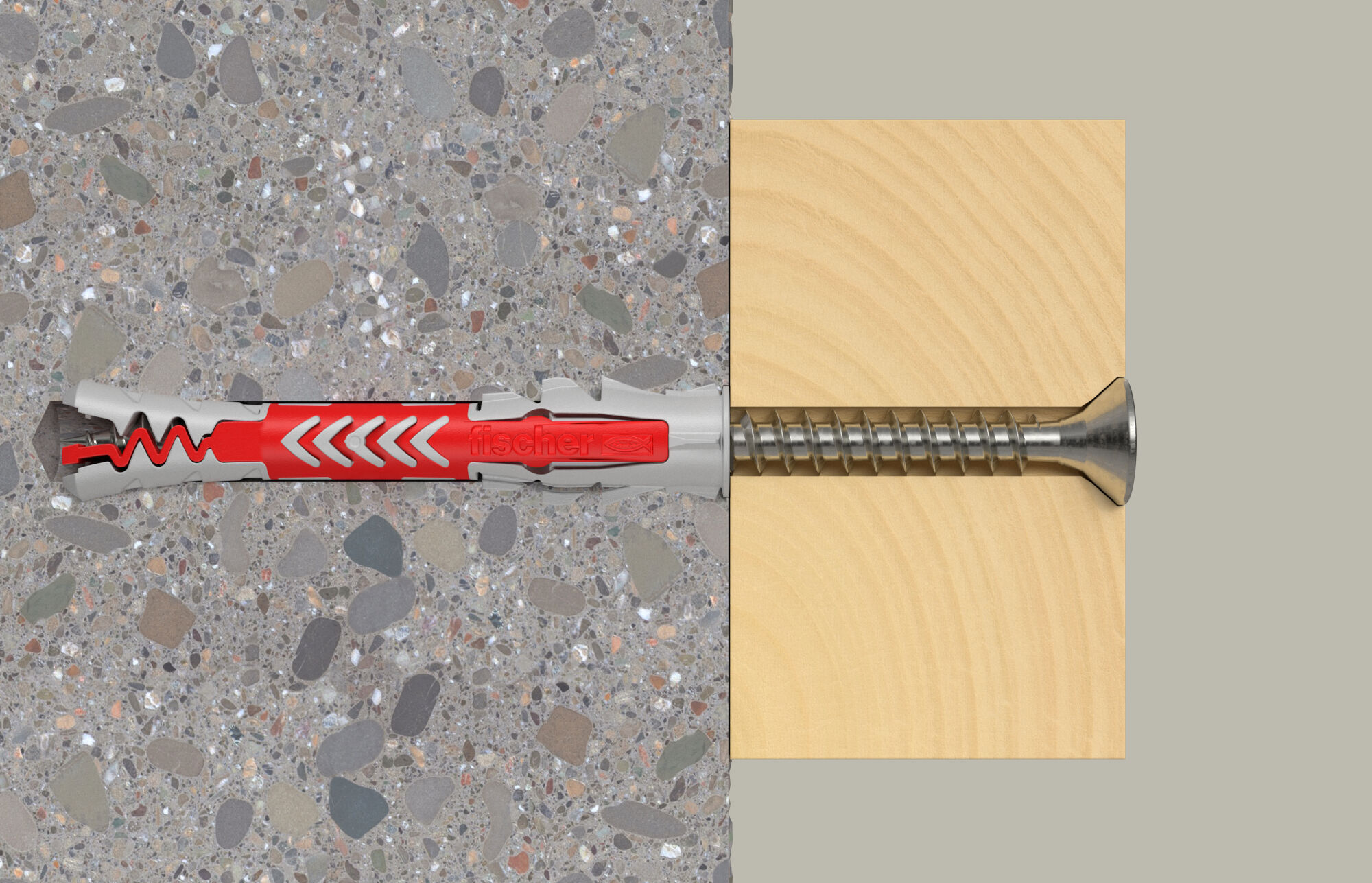 fischer DuoPower 8 x 65 S screw A2 stainless steel